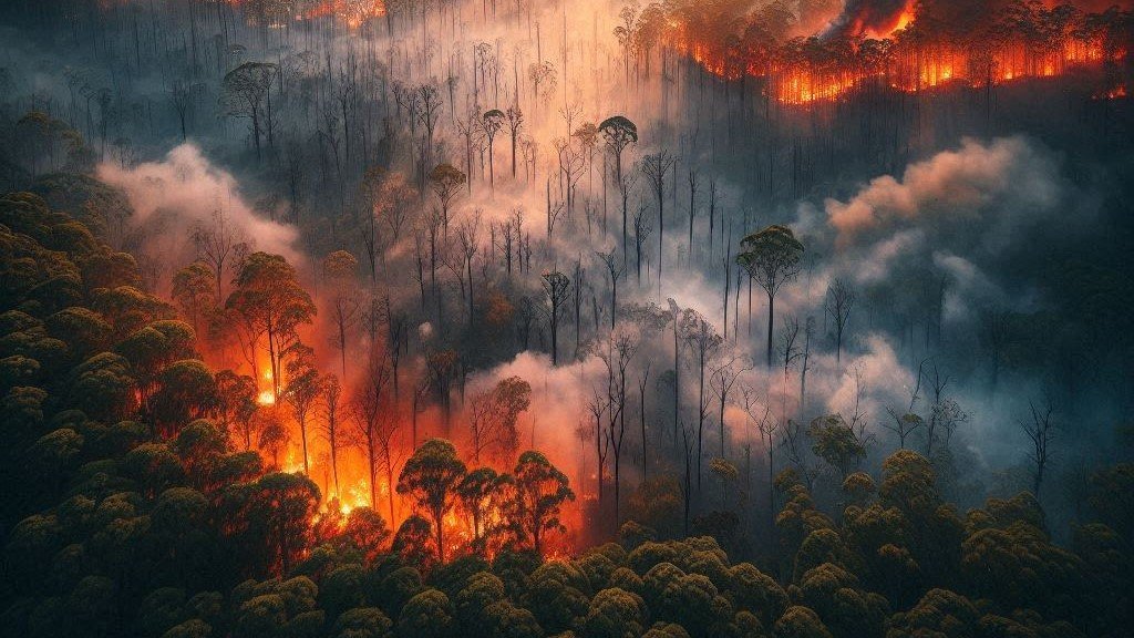 Australia: Kebakaran Hutan Melanda Victoria Barat, Warga Diminta Segera Mengungsi